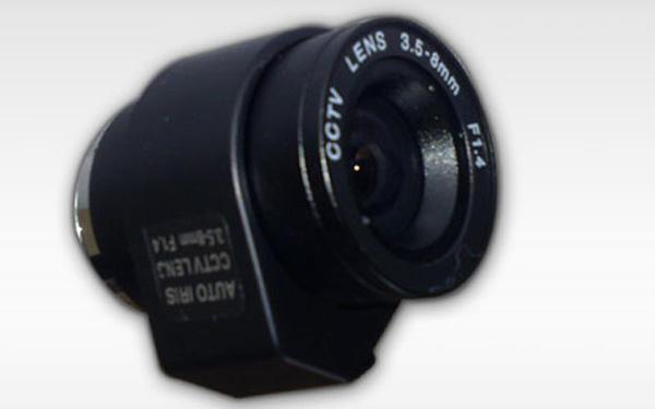 3,5-8mm DC Drive Auto Iris Lens resim1