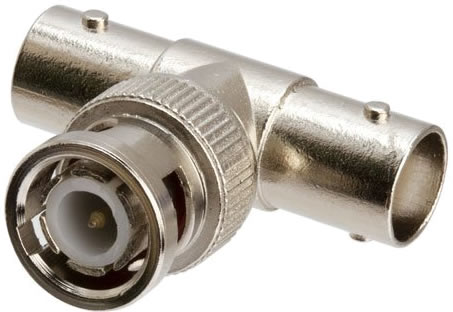 BNC T Konnektör resim1