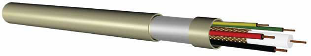 COAX 75 OHM+(2x0.22+2x0.50) AL CCTV Kablosu resim1
