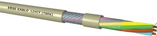 4x0.22 LIYCY Sinyal ve Kontrol Kablosu resim1