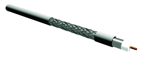 RG 11/U-4 Cu/CuSn HFFR Koaksiyel Kablo resim1