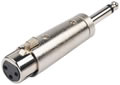 XLR 3 Pin Dişi 6,3mm Mono Erkek Dönüştürücü
