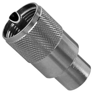 PL-259 UHF Konnektör RG 58 Vidalı Tip resim1