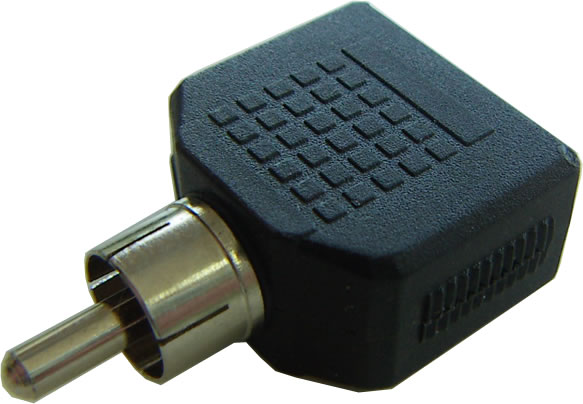 RCA Erkek Çift 3,5 mm Dişi Dağıtıcı resim1