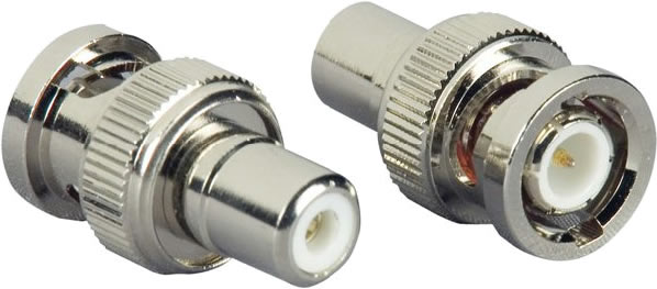 BNC Erkek RCA Dişi Dönüştürücü resim1