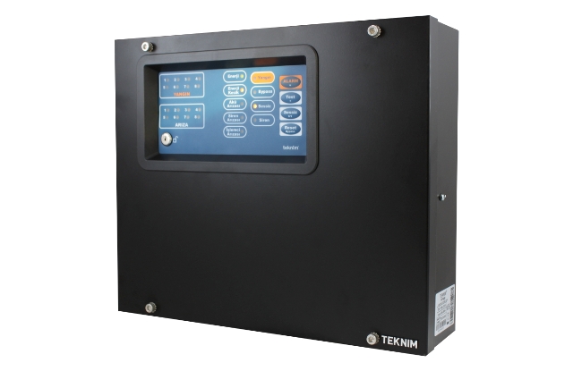 TFP-808 Teknim 8 Bölgeli Konvansiyonel Yangın Alarm Paneli resim1