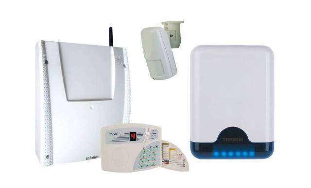 VAP-358S P Kablosuz Set 1 Kablolu 7 Kablosuz Zone Alarm Seti (Plastik Kutu) resim1