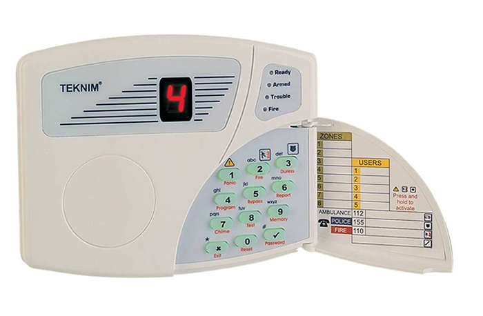 VPC-104 KEYPAD 8 Zone Led Keypad resim1
