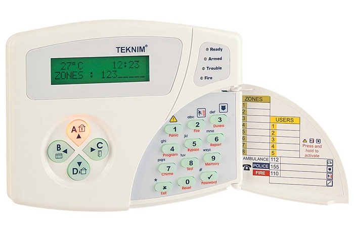 VPC-301G LCD KEYPAD Teknim Paneller için LCD Keypad resim1
